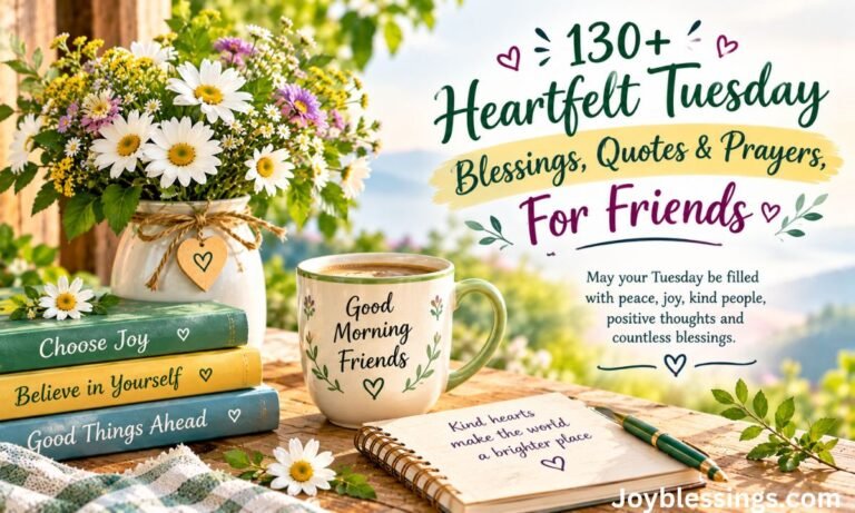 130+ Heartfelt Tuesday Blessings, Quotes, & Prayers, For Friends