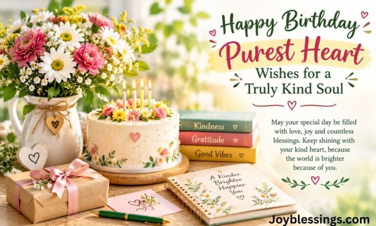 170+ Purest Heart Birthday Wishes for a Truly Kind Soul