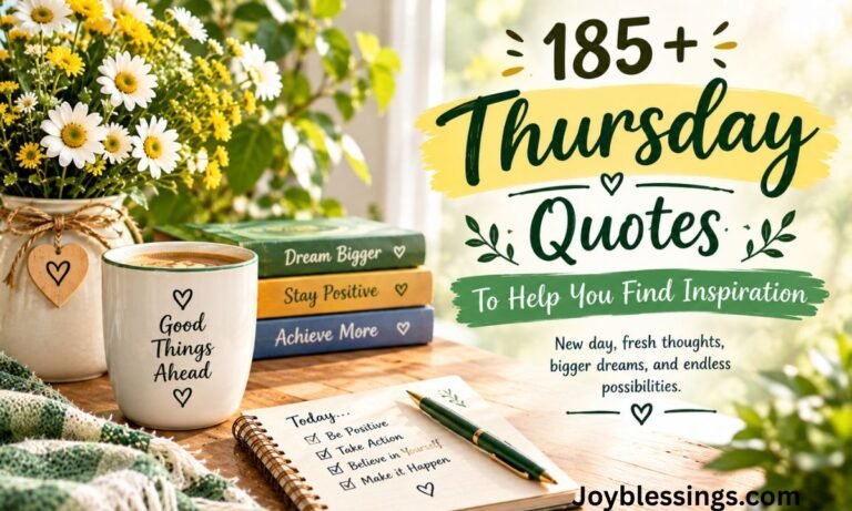 185+ Thursday Quotes To Help You Find Inspiration