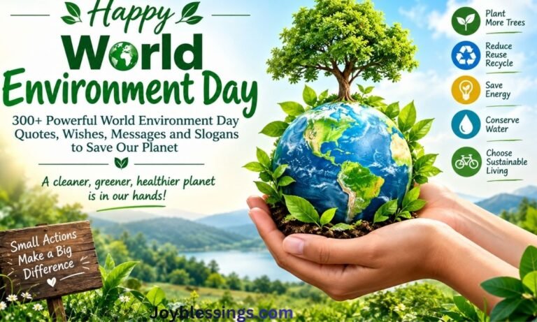 300+ Powerful World Environment Day Quotes, Wishes, Messages and Slogans to Save Our Planet