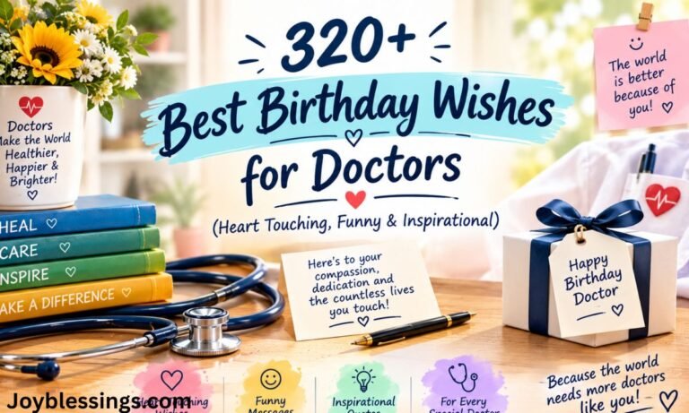 320+ Best Birthday Wishes for Doctors (Heart Touching, Funny & Inspirational)