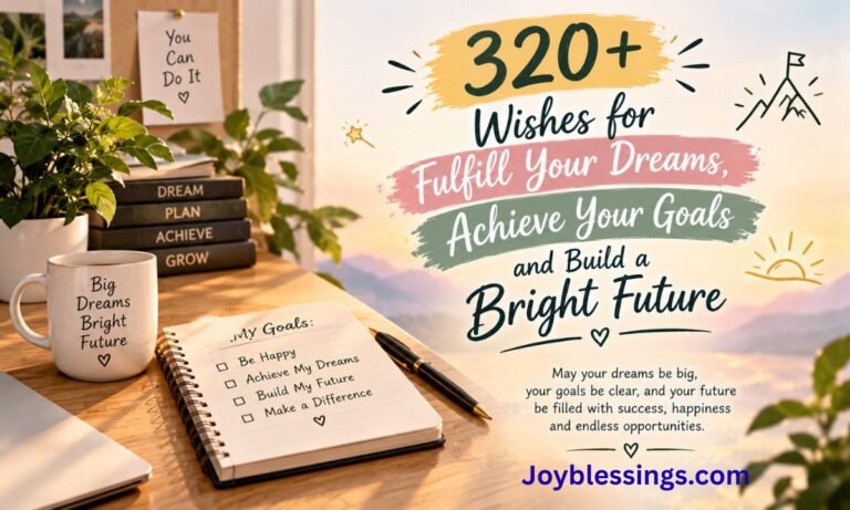 320+ Wishes for Fulfill Your Dreams, Achieve Your Goals and Build a Bright Future