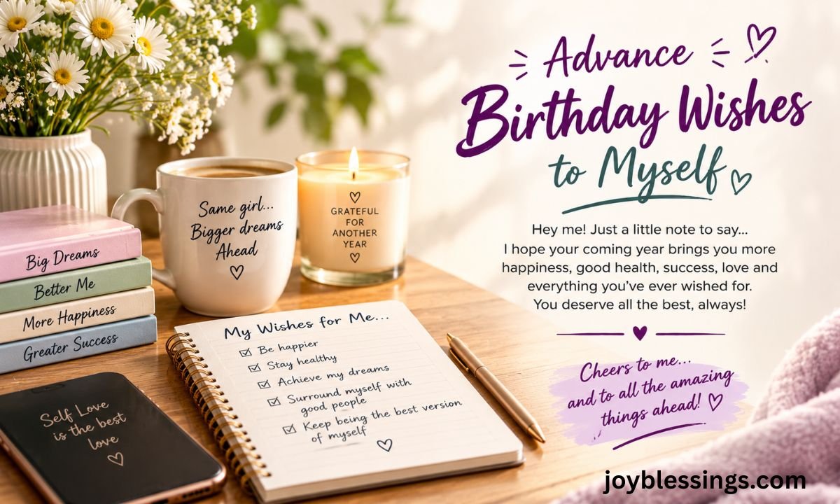Advance Birthday Wishes to Myself