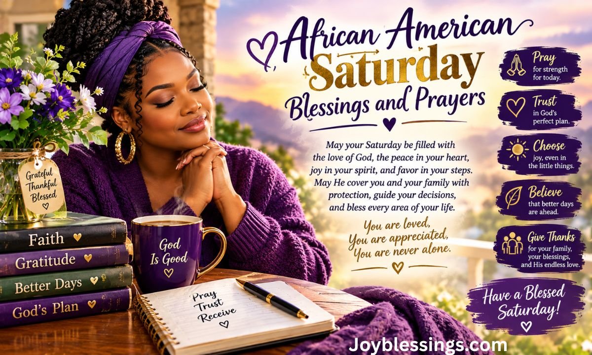 African American Saturday Blessings and Prayers