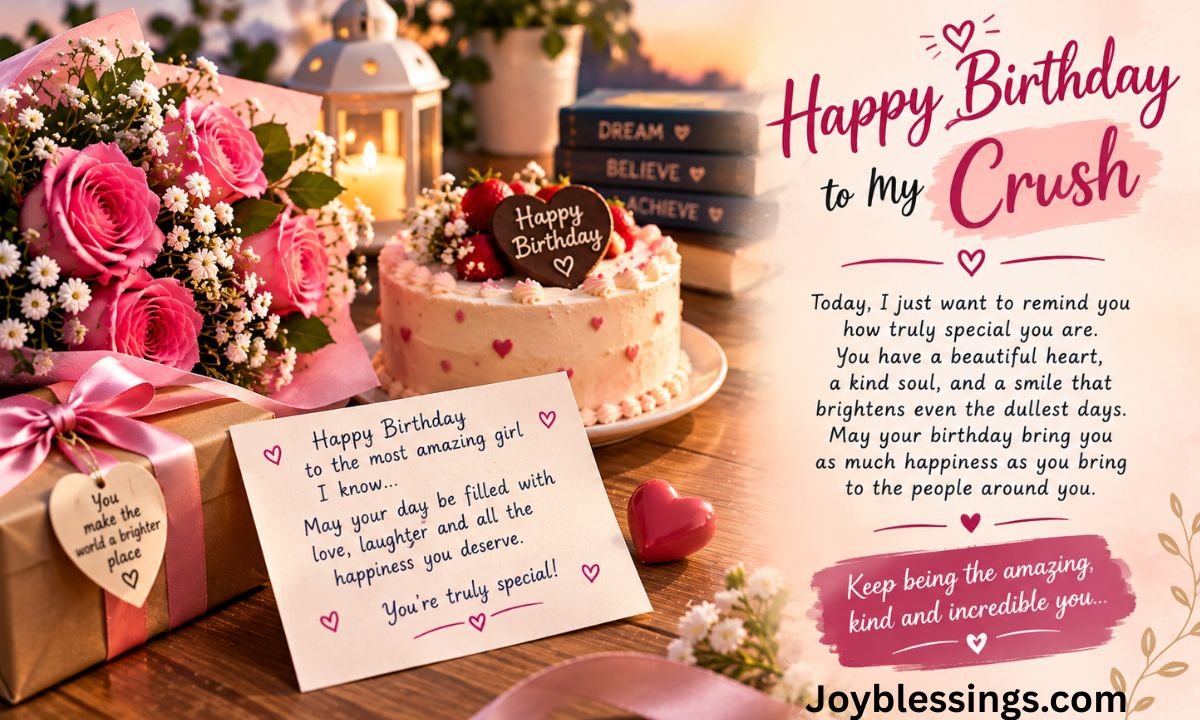 Birthday Wishes for Crush Female