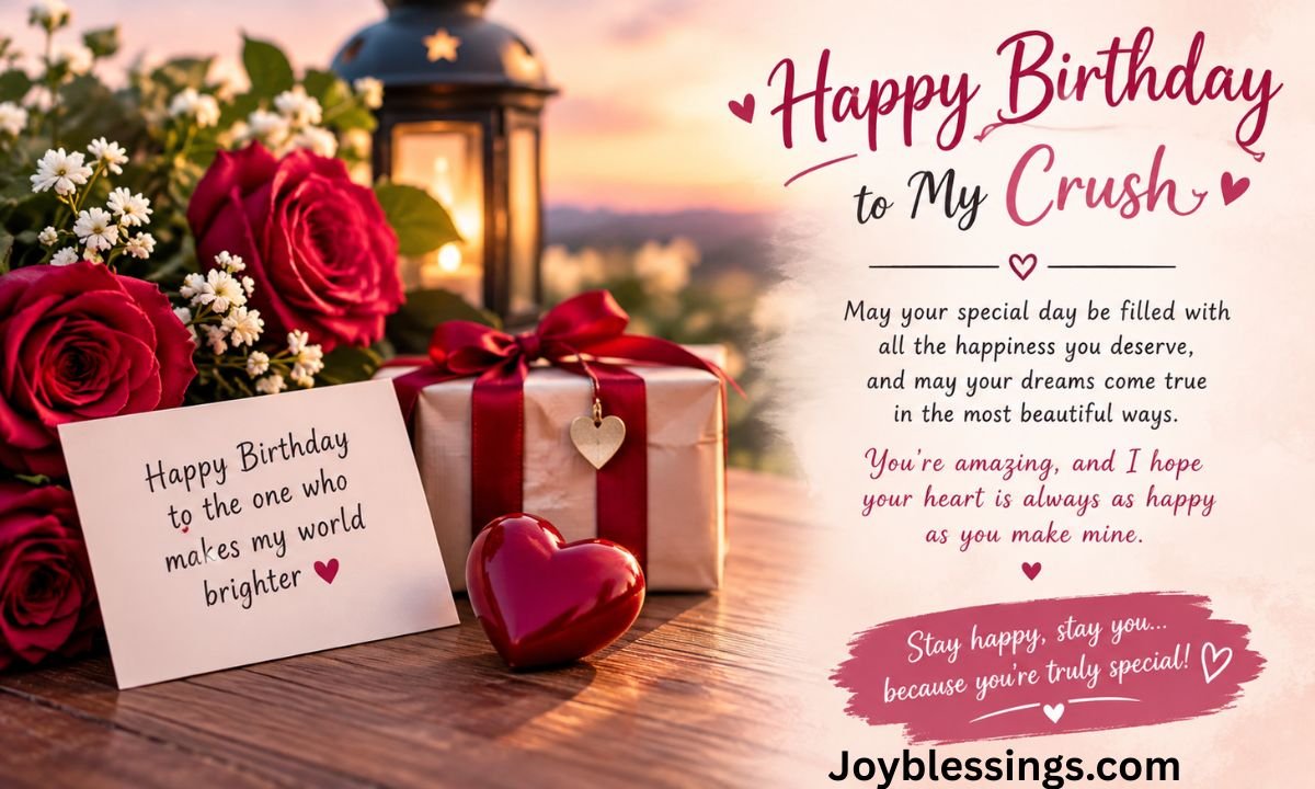 Birthday Wishes for Crush to Capture Their Heart
