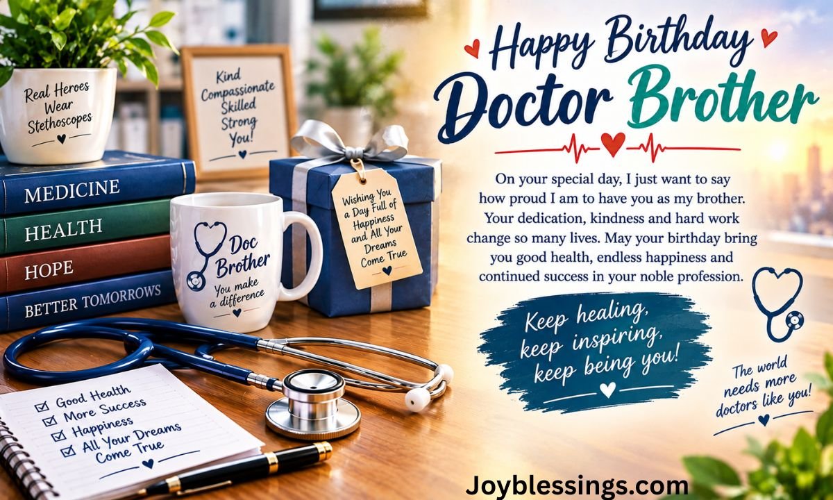 Birthday Wishes for Doctor Brother