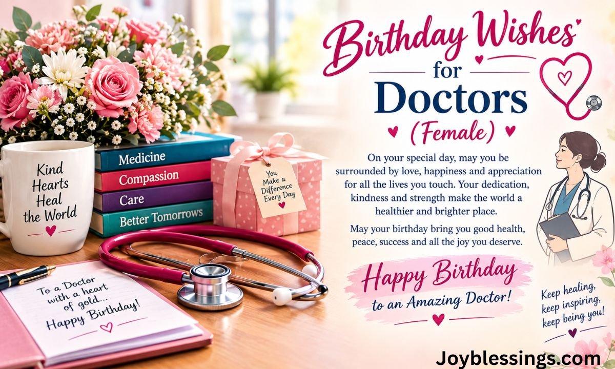 Birthday Wishes for Doctors Female
