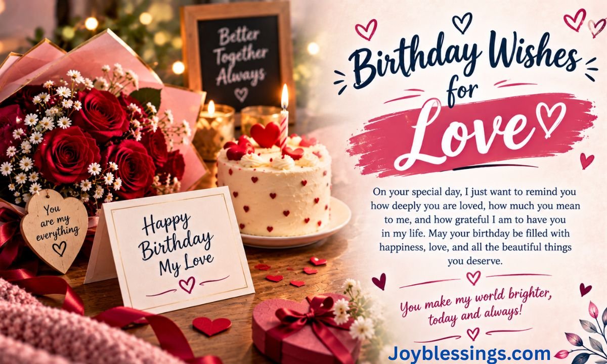 Birthday Wishes for Love