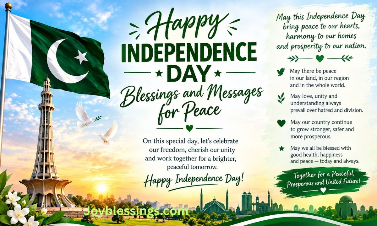 Final Happy Independence Day Blessings and Messages for Peace