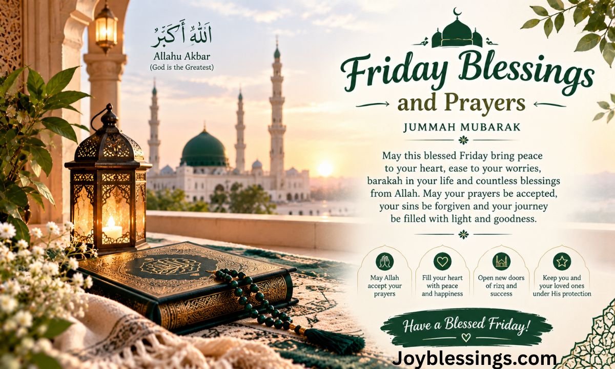 Friday Blessings and Prayers Images