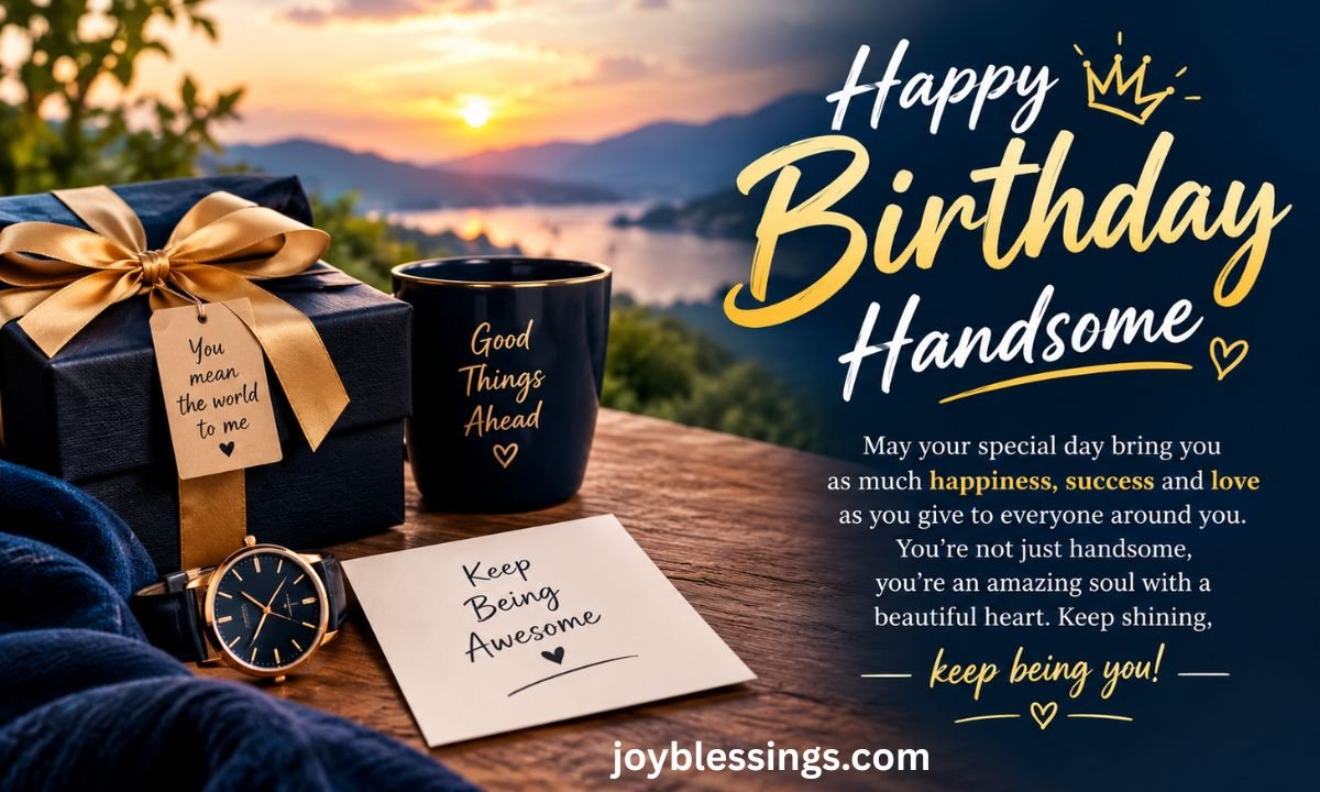 Happy Birthday Handsome Quotes