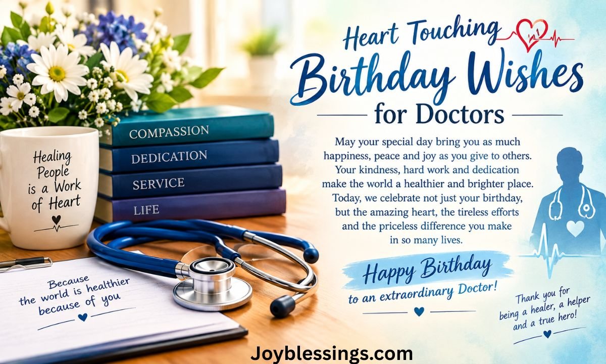 Heart Touching Birthday Wishes for Doctors