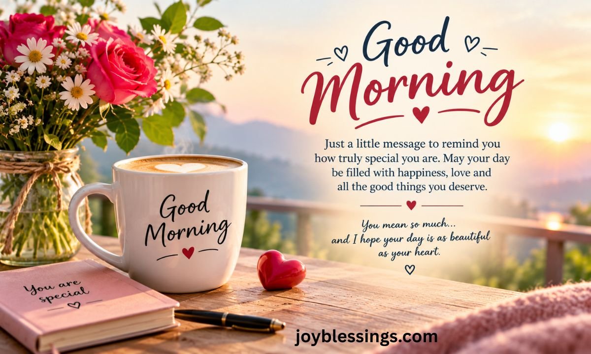 Heart-Touching Good Morning Messages for Someone Special