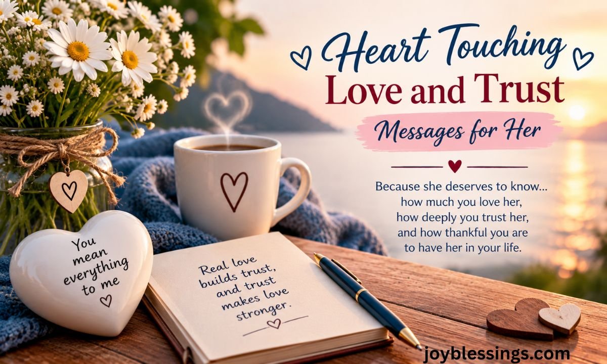 Heart Touching Love and Trust Messages for Her