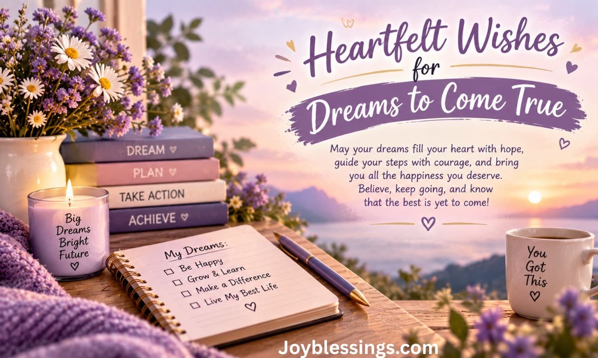 Heartfelt Wishes for Dreams to Come True