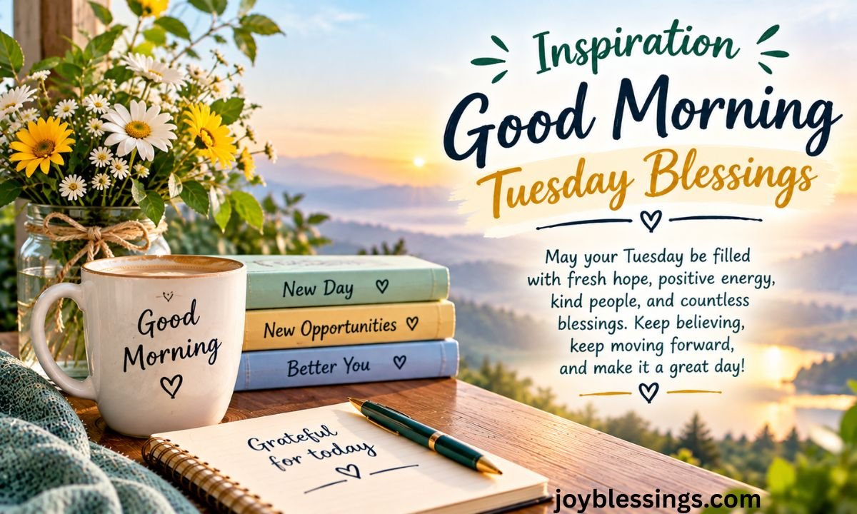Inspiration Good Morning Tuesday Blessings