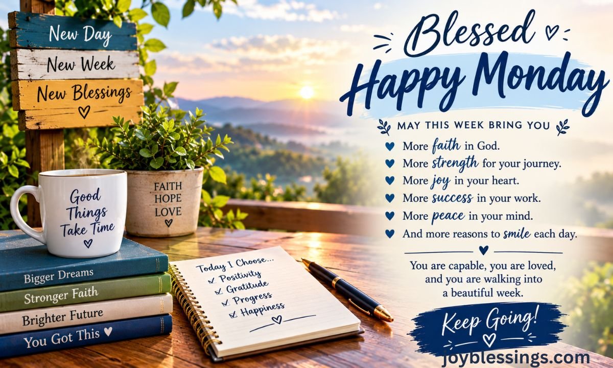 Inspirational Quotes Blessed Happy Monday African American Images