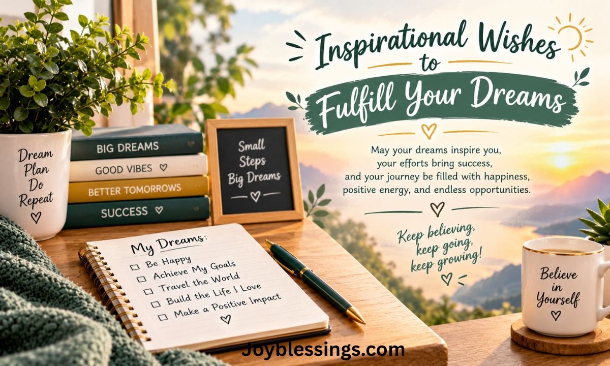 Inspirational Wishes to Fulfill Your Dreams