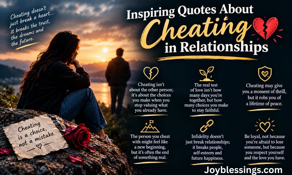 Inspiring Quotes About Cheating in Relationships