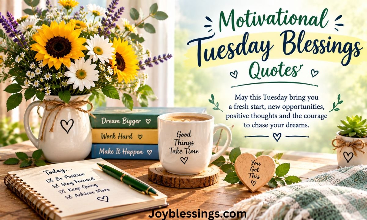 Motivational Tuesday Blessings Quotes