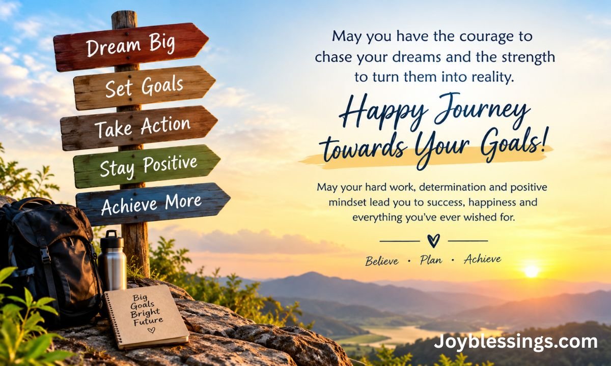 Motivational Wishes for Achieving Life Goals