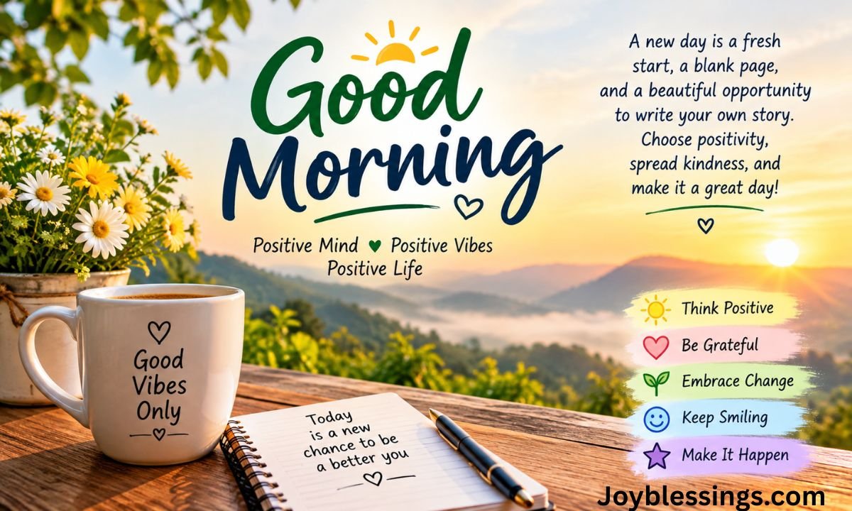 Positive Life Good Morning Quotes