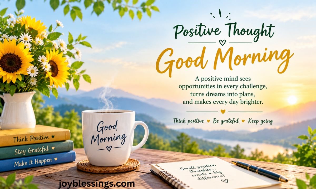 Positive Thought Good Morning Quotes