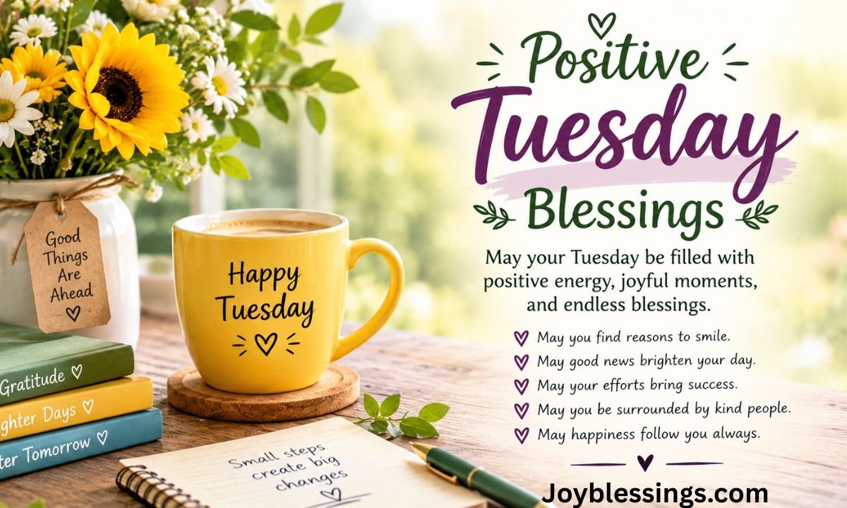 Positive Tuesday Blessings