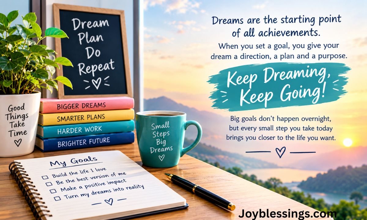 Quotes on Dreams and Goals for Daily Motivation