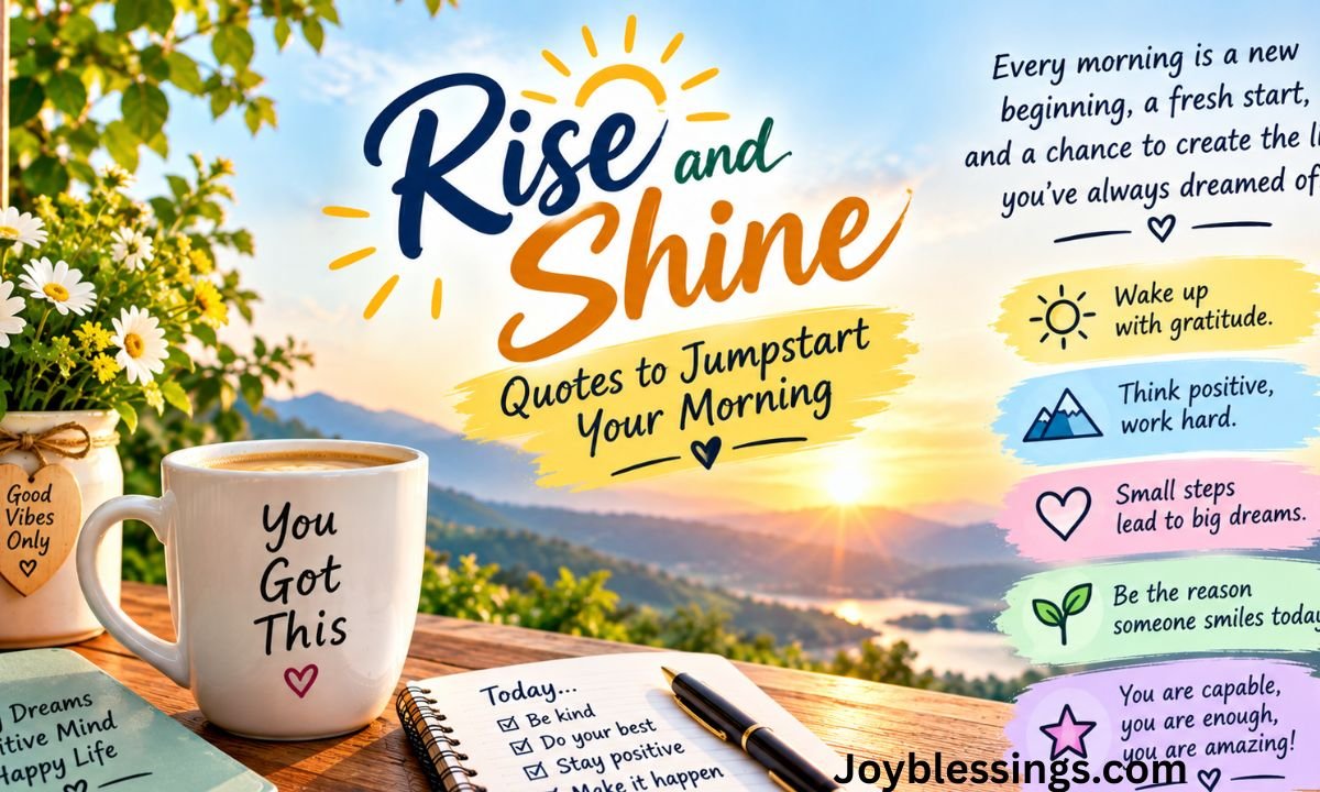 Rise and Shine Quotes to Jumpstart Your Morning