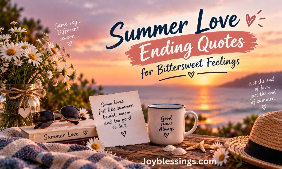 Summer Love Ending Quotes for Bittersweet Feelings