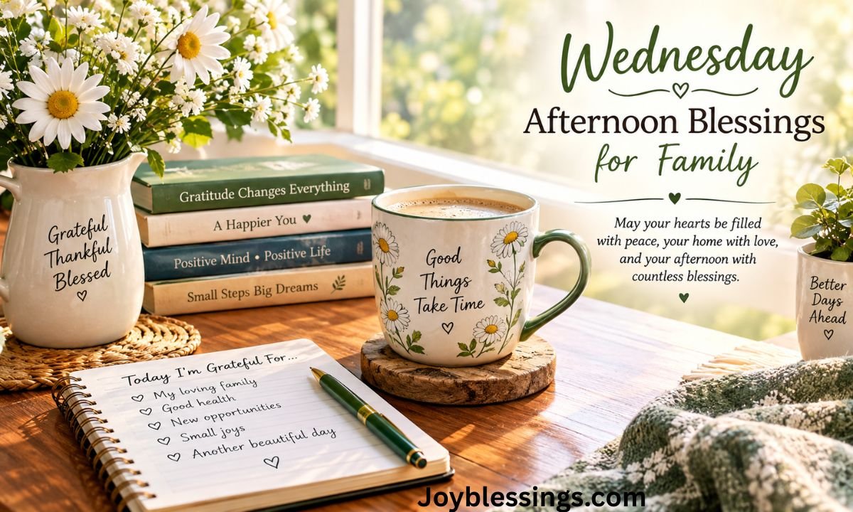 Wednesday Afternoon Blessings for Family