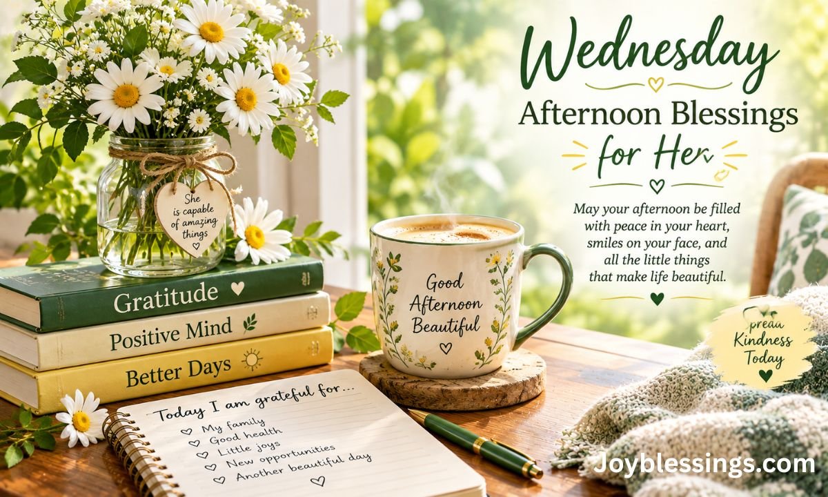 Wednesday Afternoon Blessings for Her