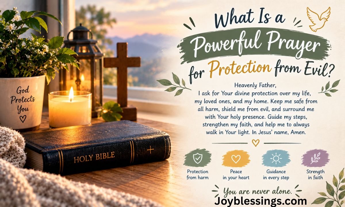 What Is a Powerful Prayer for Protection from Evil