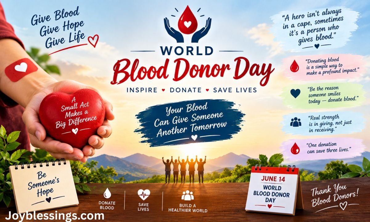 World Blood Donor Day Quotes Inspirational